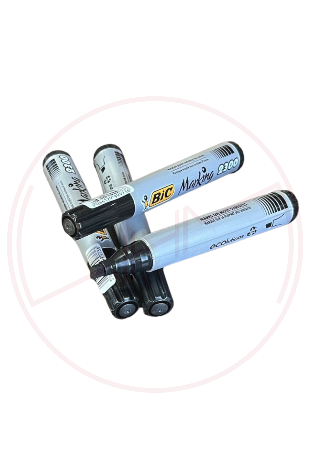 Marker permanentny ze ściętą końcówką - 2