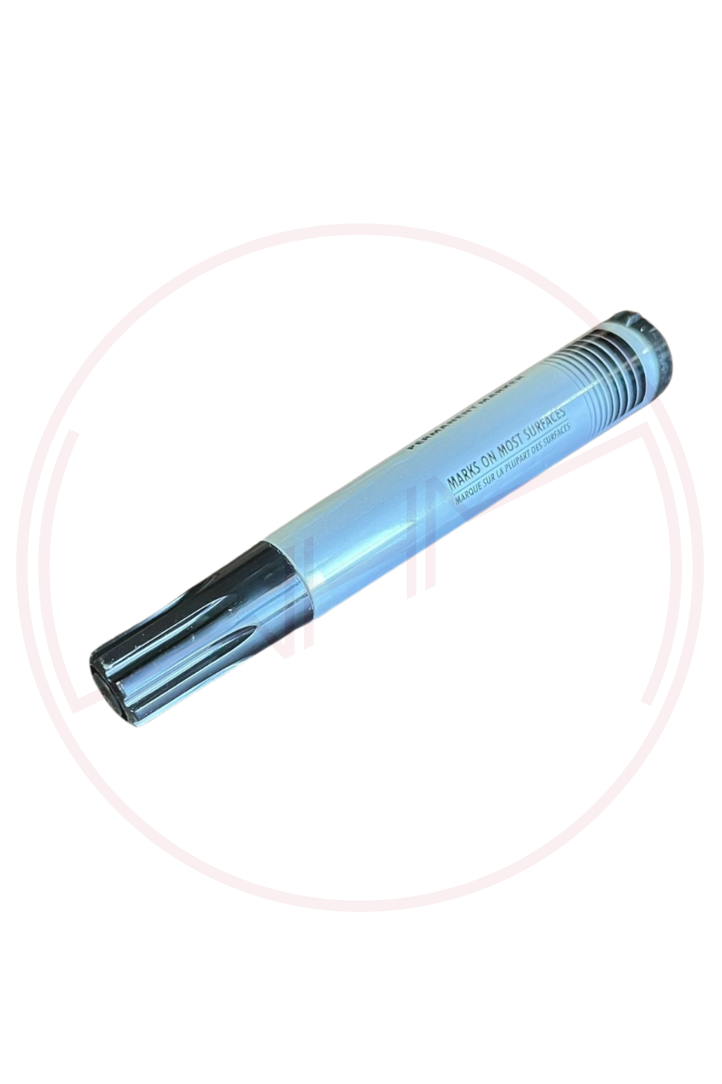 Marker permanentny ze ściętą końcówką